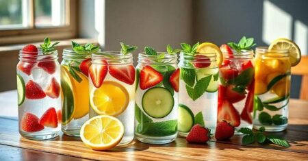 6 Ideias de Água Detox para Desintoxicar e Ganhar Energia