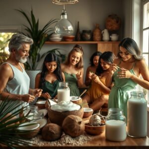 Benefícios do óleo de coco: saúde e bem-estar em cada gota