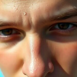 Suor excessivo na cabeça: o que pode ser e o que fazer